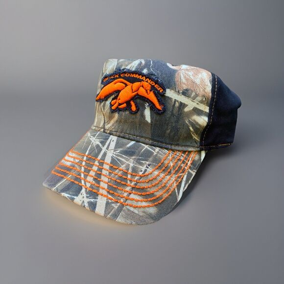 Realtree Other - Duck Commander Strapback Mesh Back Trucker Hat Camo One Size Adjustable